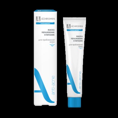 Achromin Маска для лица обновляющая для проблемной кожи, маска для лица, Anti-acne, 75 мл, 1 шт.