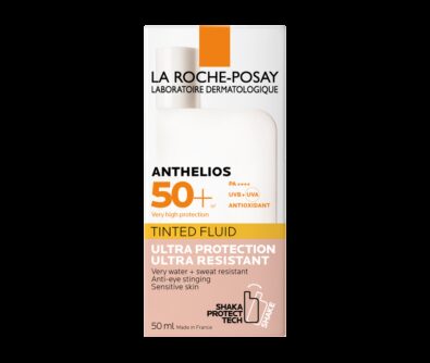 La Roche-Posay Anthelios SPF50+ флюид тонирующий солнцезащитный, крем для лица, 50 мл, 1 шт.