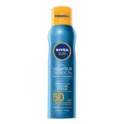 Nivea Sun Защита и Легкость Спрей солнцезащитный SPF50, спрей, сухой, 200 мл, 1 шт.