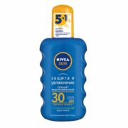 Nivea Sun Защита и увлажнение водостойкий спрей SPF30, спрей, 200 мл, 1 шт.