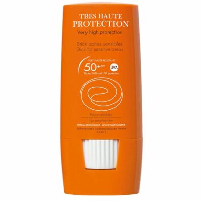 Avene солнцезащитный стик для чувствительных зон SPF50+, стик, 8 г, 1 шт.