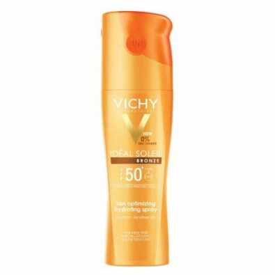 Vichy Capital Ideal Solei спрей активатор загара для тела SPF50+, спрей для наружного применения, 200 мл, 1 шт.