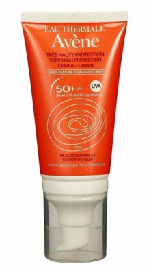 Avene солнцезащитный крем SPF50+, крем, без отдушки, 50 мл, 1 шт.