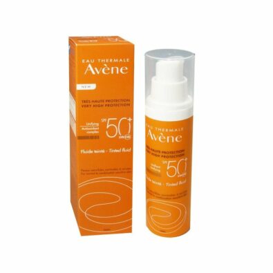 Avene солнцезащитный флюид с тонирующим эффектом SPF50+, крем, 50 мл, 1 шт.