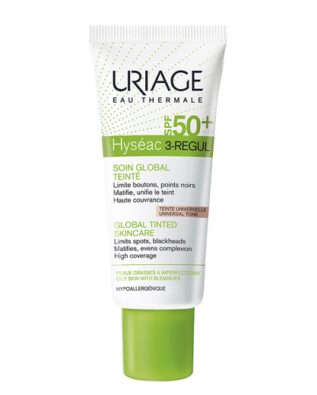 Uriage Hyseac 3-Regul Универсальный тональный уход SPF50+, крем, 40 мл, 1 шт.