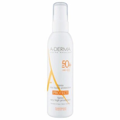 A-Derma Protect Спрей солнцезащитный SPF50+, спрей, 200 мл, 1 шт.