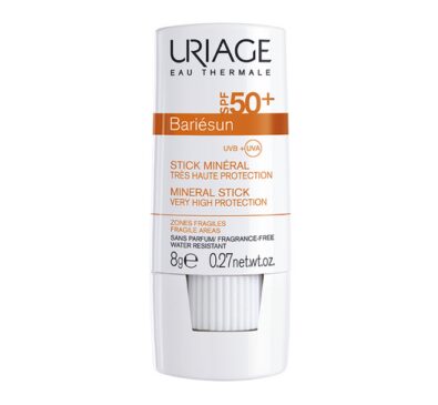 Uriage Bariesun Минеральный стик SPF50+, стик, 8 г, 1 шт.