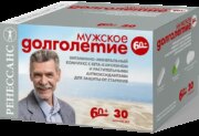 Ренессанс Мужское долголетие 60+, набор (2 таблетки+2 капсулы), 30 шт.