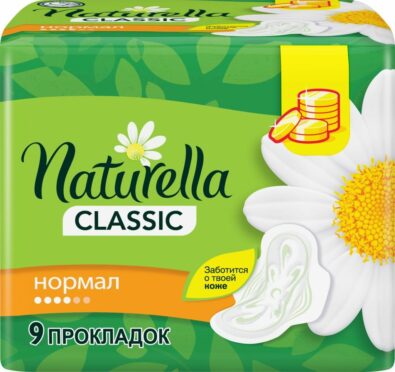 Naturella classic normal прокладки женские гигиенические, прокладки гигиенические, 9 шт.