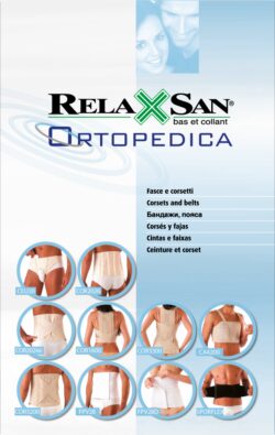 Relaxsan Бандаж люмбосакральный с 4 ребрами жесткости, р. XL, арт. SPORFLEX, черного цвета, 1 шт.