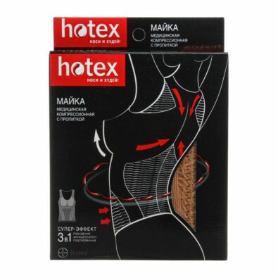 Майка Hotex, универсальный, бежевого цвета, 1 шт.