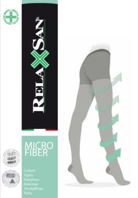 Relaxsan Collant Micro Колготки 1 класс компрессии с микрофиброй, р. 5, арт. 880M (18-22 mmHg), 140 DEN (черные), 1 шт.