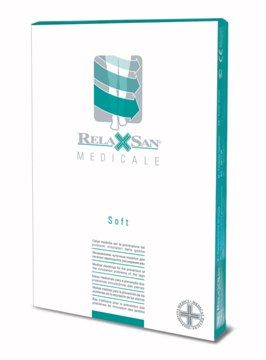 Relaxsan Medicale Soft Гольфы с открытым носком 2 класс компрессии, р. 5 (XXL), арт. M2150A (23-32 mm Hg), черного цвета, пара, 1 шт.