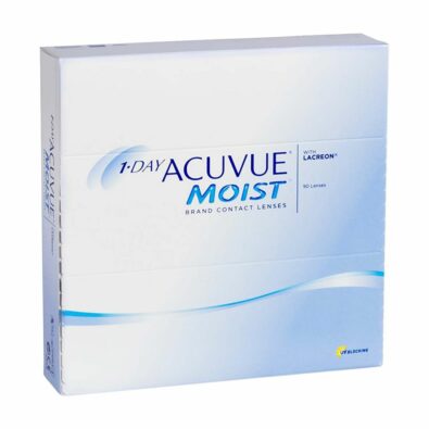 1-Day Acuvue Moist Линзы контактные Однодневные, BC=8,5 d=14,2, D(-4.25), стерильно, 90 шт.