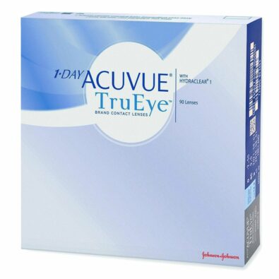 1-Day Acuvue TruEye Линзы контактные Однодневные, BC=8,5 d=14,2, D(-5.25), стерильно, 90 шт.