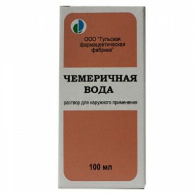 Чемеричная вода, раствор для наружного применения, 100 мл, 1 шт.