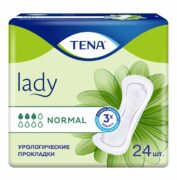 Прокладки урологические Tena Lady Normal, прокладки урологические, 3 капли, 24 шт.