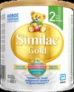 Similac Gold 2, для детей с 6 месяцев, смесь молочная сухая, 400 г, 1 шт.