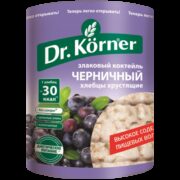 Доктор Кернер Хлебцы Злаковый Коктейль, хлебцы, черника, 100 г, 1 шт.