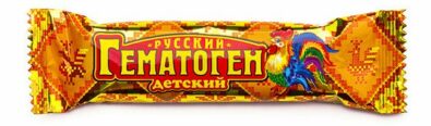 Гематоген Русский детский, плитка, 40 г, 1 шт.