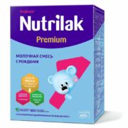 Nutrilak Premium+ 1 Смесь молочная 0-6 мес, смесь молочная сухая, 600 г, 1 шт.