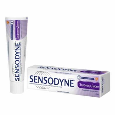 Зубная паста Sensodyne Здоровье Десен, паста зубная, 50 мл, 1 шт.