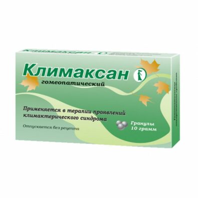 Климаксан гомеопатический, гранулы гомеопатические, 10 г, 1 шт.