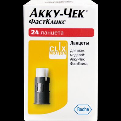 Accu-Chek FastClix Ланцеты, 24 шт.