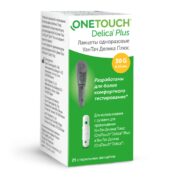 OneTouch Delica Plus ланцеты, 25 шт.