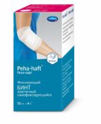 Peha-haft Бинт самофиксирующийся, 10смх4м, белого цвета, 1 шт.