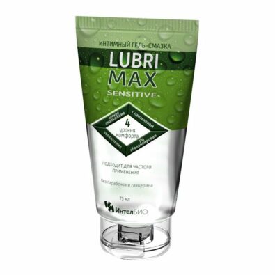 Lubrimax Sensitive гель-смазка интимный, 75 мл, 1 шт.