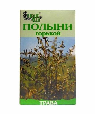 Полыни горькой трава, сырье растительное измельченное, 50 г, 1 шт.