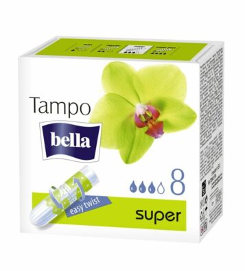 Bella Тампоны Супер, тампоны женские гигиенические, 3 капли, 8 шт.