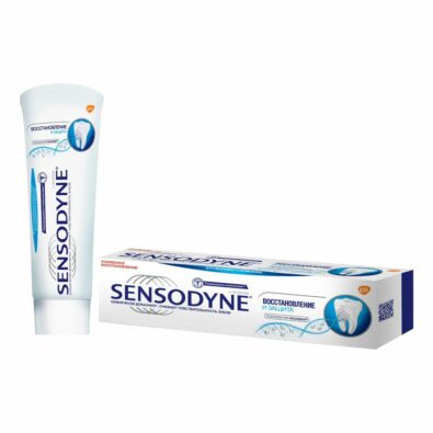 Зубная паста Sensodyne Восстановление и защита, с фтором, паста зубная, 75 мл, 1 шт.