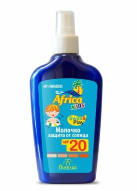 Floresan Africa Kids молочко солнцезащитное SPF 20, формула-407, молочко, 200 мл, 1 шт.