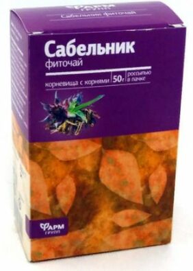 Сабельник, фиточай, 50 г, 1 шт.