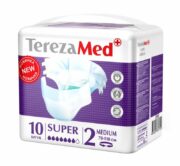 TerezaMed Super подгузники для взрослых ночные, Medium M (2), 70-110 см, 10 шт.