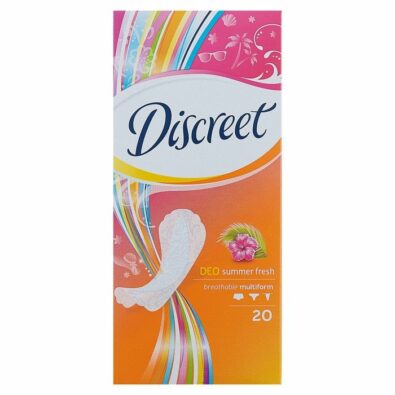 Discreet Deo Summer Fresh Multiform прокладки ежедневные, прокладки гигиенические, 20 шт.