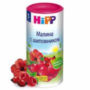 Чай Hipp Малина с шиповником, чай быстрорастворимый, 200 мл, 1 шт.