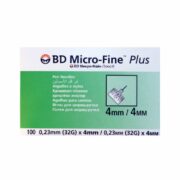 Игла для шприц-ручек Micro-Fine Plus, 32G(0.23×4)мм, 100 шт.