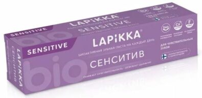 Lapikka зубная паста Сенситив для чувствительных зубов, паста зубная, 94 г, 1 шт.