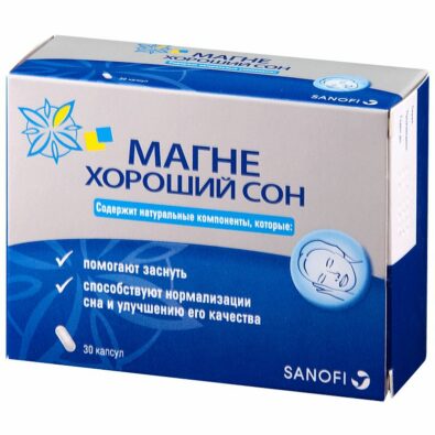 Магне хороший сон, 360 мг, капсулы, 30 шт.