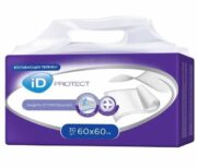 Пеленки впитывающие iD Protect, 60 смx60 см, 30 шт.