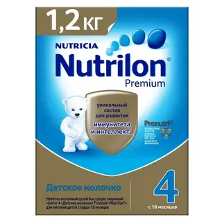 Nutrilon 3 Junior Premium Детское молочко, смесь молочная сухая, 1200 г, 1 шт.