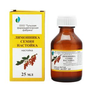 Лимонника семян настойка, настойка, 25 мл, 1 шт.