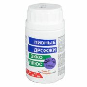 Пивные дрожжи Экко Плюс с кальцием и магнием, таблетки, 100 шт.