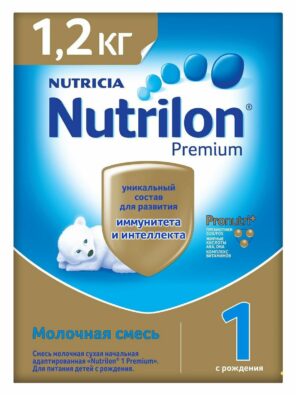 Nutrilon 1 Premium, смесь молочная сухая, 1200 г, 1 шт.