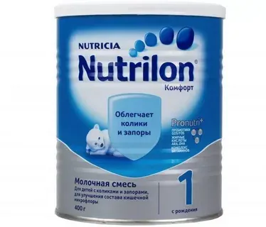 Nutrilon 1 Комфорт, смесь молочная сухая, 400 г, 1 шт.