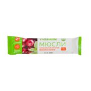 Vita Verde батончик мюсли, батончик, со вкусом малина-брусника, 30 г, 1 шт.