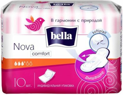 Bella Nova Classic Komfort Прокладки, прокладка, 3 капли, 10 шт.